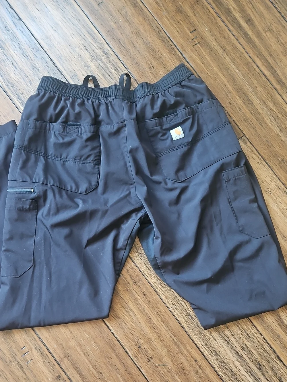 Carhartt Force Medium Women's Black Cargo Drawstring Pants